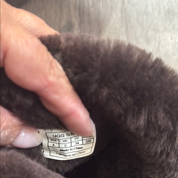 UGG Chocolate Suede Boots - Picture 6 of 6